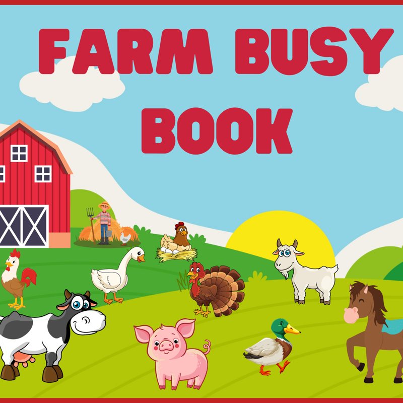 Farm Busy Book